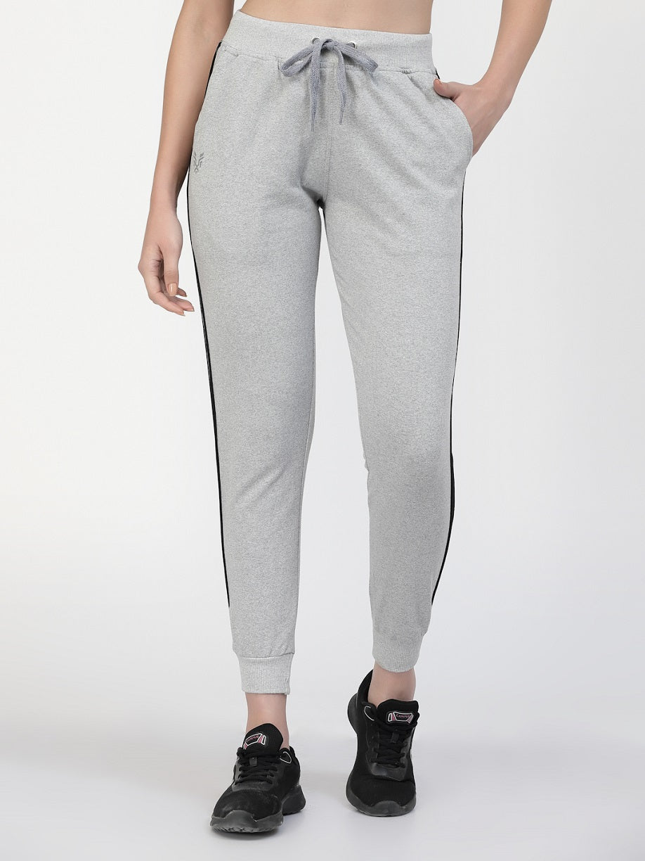 Buy Women's Navy Blue Relaxed Fit Casual Pants Online at Bewakoof